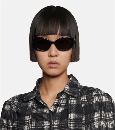 celine edge sunglasses black buy|celine oval sunglasses.